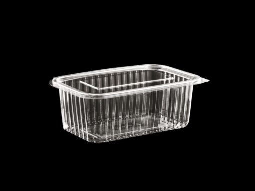 Caserola transparenta din Pet, 100buc/set